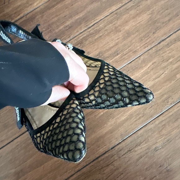 Dior Black Suede And Mesh J'Adior
Slingback Sandals Size 38 - Picture 6 of 7